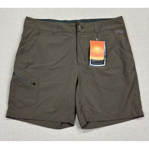 NWTs Outdoor Research Ferrosi Men's 36 Shorts Mushroom Brown Hiking Cargo Golf